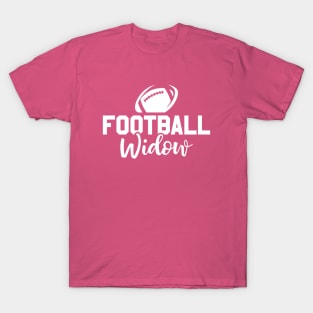 Funny Football Widow T-Shirt